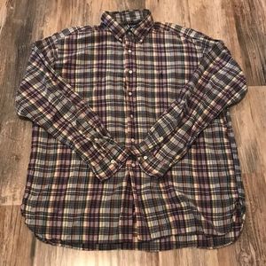 POLO by RALPH LAUREN Plaid L/S Shirt XL